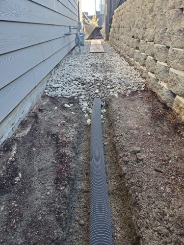 Drainage Installation – Danshap Landscaping